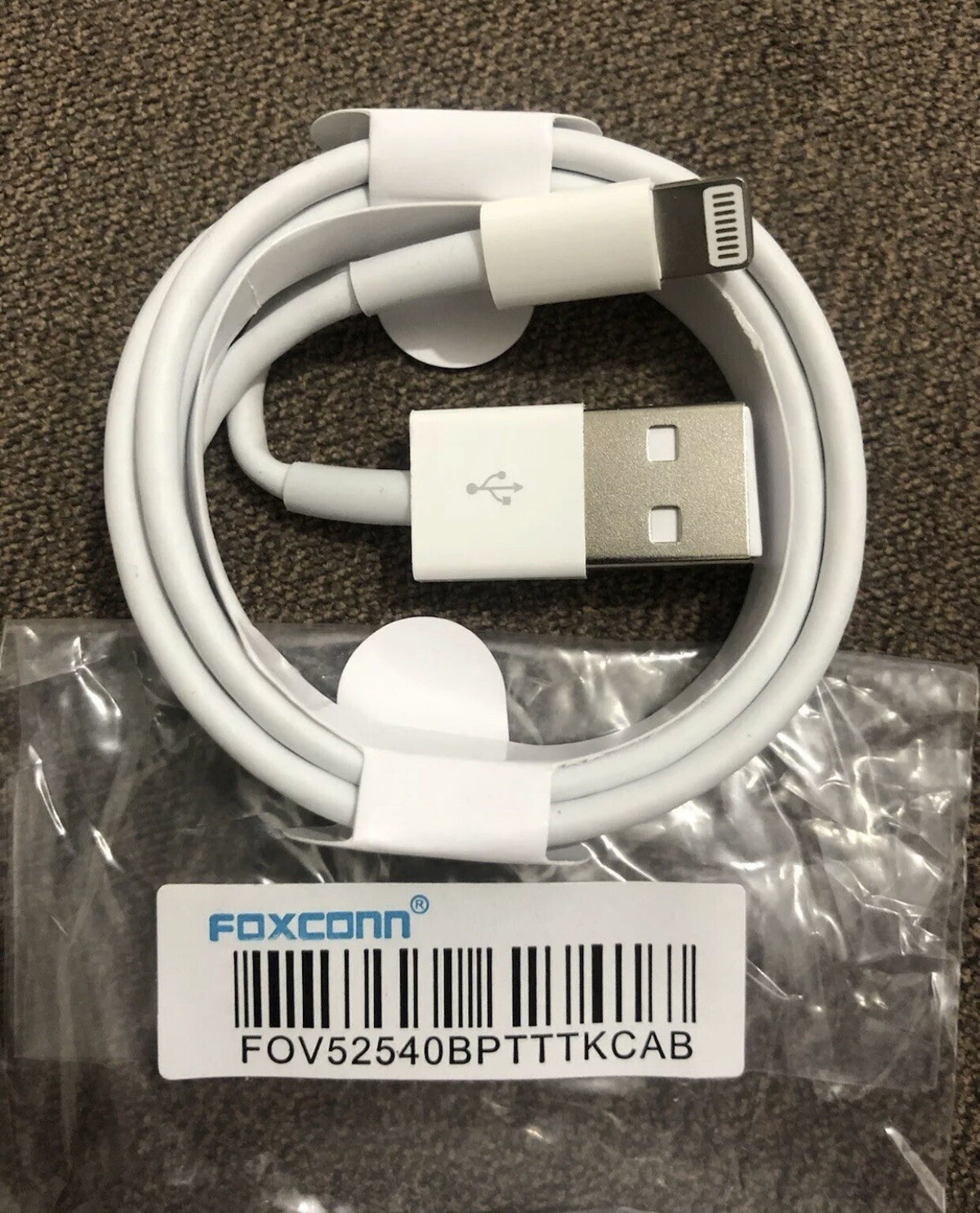 Foxcon USB A to Lightning Cable