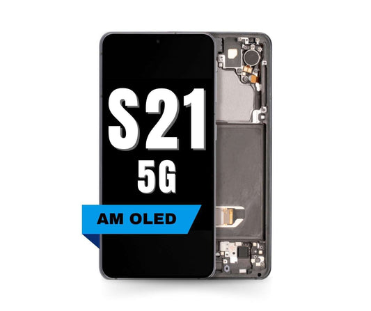 Aftermarket OLED Assembly With Frame For Samsung Galaxy S21 5G