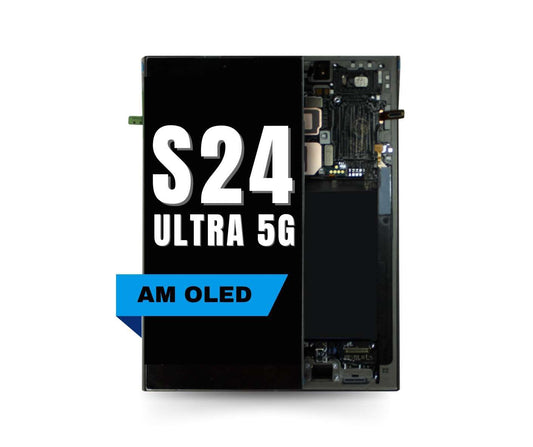 Aftermarket OLED Assembly With Frame For Samsung Galaxy S24 Ultra