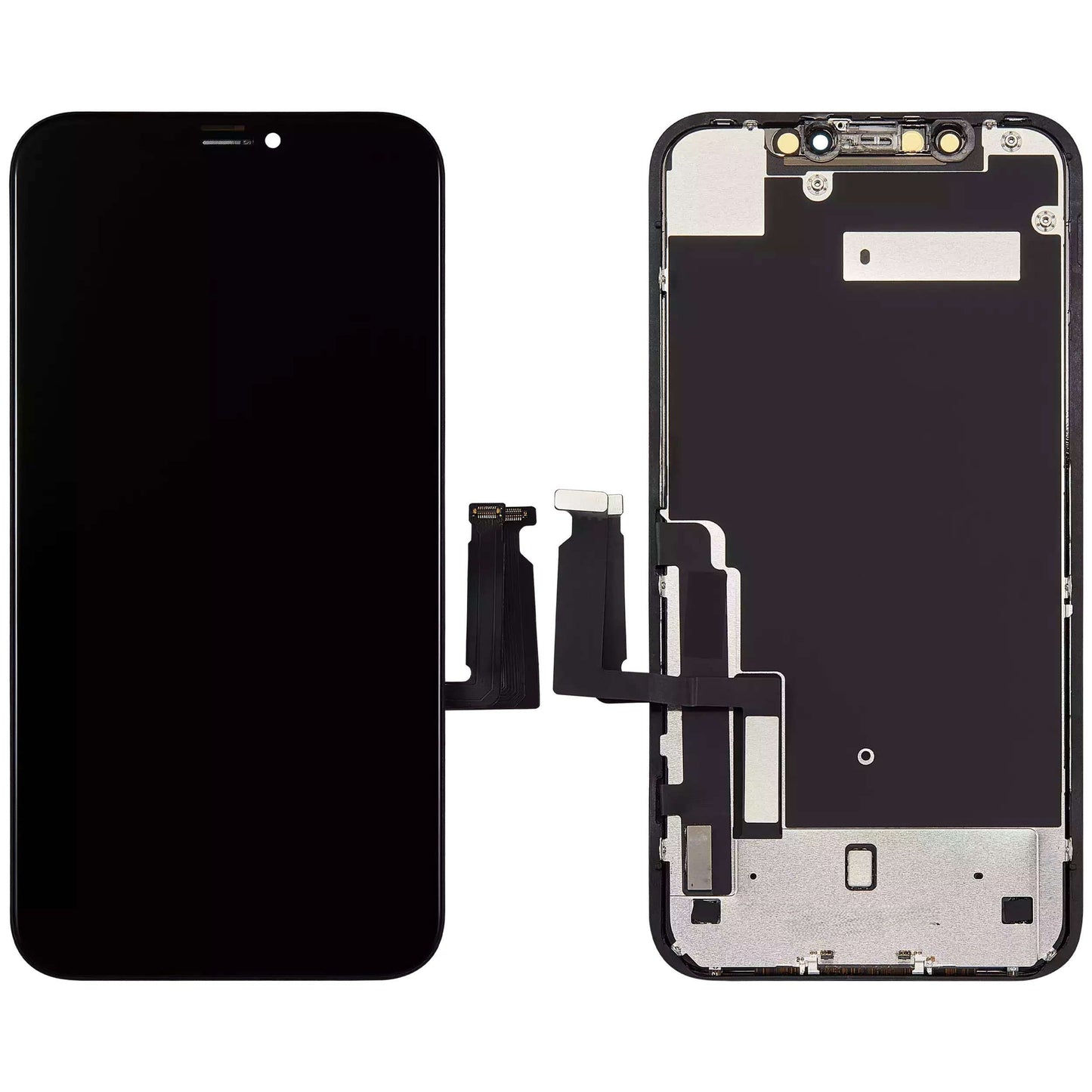 LCD Assembly With Steel Plate Pre-Installed For iPhone XR (Aftermarket: Incell)